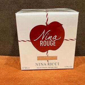 Nina Rouge Nina Ricci Eau de Toilette 50 ml Brand new Giftable